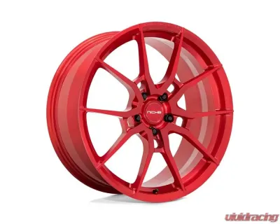 Niche Mono Kanan T113 Wheel 20x11 5x115 26mm BRushed Candy Red - T113201190+26