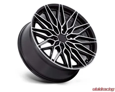 Niche NC278 Calabria 6 Wheel 24x10 6x139.7 20mm Gloss Black Machined - NC278BD24106820
