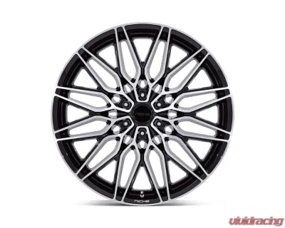 Niche NC278 Calabria 6 Wheel 24x10 6x139.7 20mm Gloss Black Machined - NC278BD24106820