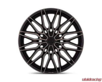 Niche NC278 Calabria 6 Wheel 24x10 6x135 30mm Matte Black Machined w/Dark Tint - NC278MT24106330