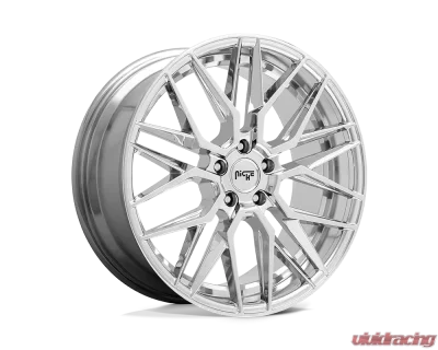 Niche M249 Gamma Wheel 20.00x9.00 5X4.5 35 Chrome - M249209065+35