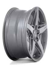 Niche M270 Teramo Wheel 18x8 5x112 42mm Anthracite Brushed Face Tint Clear                                     - M2701880F8+42 - Image 3