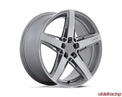 Niche M270 Teramo Wheel 20x9 5x112 25mm Anthracite Brushed Face Tint Clear - M2702090F8+25