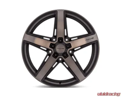 Niche Teramo M271 Wheel 20x11 5x120 43mm Matte Black w/Double Dark Tint Face - M271201121+43