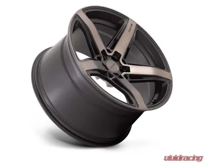 Niche Teramo M271 Wheel 20x11 5x115 20mm Matte Black w/Double Dark Tint Face - M271201190+20