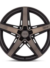 Niche M271 Teramo Wheel 20x9 5x112 25mm Matte Black w/Double Dark Tint Face                                     - M2712090F8+25 - Image 4