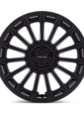 Niche M274 Amalfi Wheel 20x9 5x112 38mm Matte Black                                     - M2742090F8+38 - Image 4