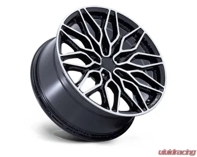 Niche Wheels NC277 Calabria 5 Wheel 22x9 5x114.3 38 Gloss Black Machined - NC277BD22901238