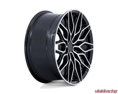 Niche Wheels NC277 Calabria 5 Wheel 22x9 5x114.3 38 Gloss Black Machined - NC277BD22901238
