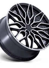 Niche Wheels NC277 Calabria 5 Wheel 22x9 5x115 15 Gloss Black Machined                                     - NC277BD22901515 - Image 2