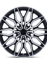 Niche Wheels NC277 Calabria 5 Wheel 22x9 5x112 20 Gloss Black Machined                                     - NC277BD22905720 - Image 4