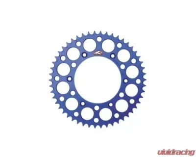 Renthal Rear 47 Tooth Ultralight Sprockets for Offroad Blue Yamaha YZ65 2018 - 121U-420-47GBBU