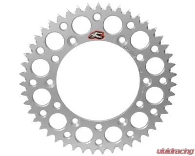 Renthal Rear 47 Tooth Ultralight Sprockets for Offroad Silver - 121U-428-47GPSI