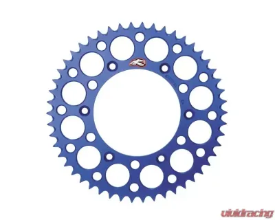Renthal Rear 49 Tooth Ultralight Sprockets for Offroad Blue - 121U-428-49GPBU