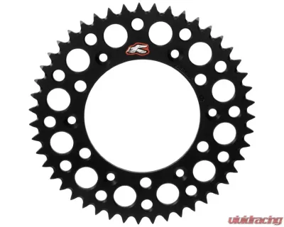 Renthal Rear 50 Tooth Ultralight Sprockets for Offroad Black Suzuki RM80/85/85L 1989-2019 | Yamaha YZ80/YZ85 1993-2019 - 121U-428-50GPBK