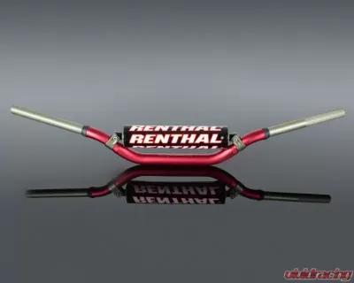 Renthal Twinwall Handlebars Red RC/Honda CR/CRF 2004-2018 | Kawasaki KX/KXF 2006+ - 997-01-RD-02-185