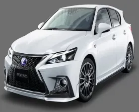 TRD Non-Painted 3P Aero Set Lexus CT200h 2011+