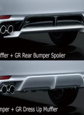 TRD GR Dress Up Muffler Toyota Camry 2018+                                     - TRD-MS153-33001 - Image 2