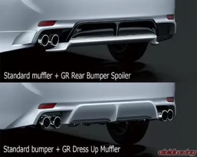 TRD GR Dress Up Muffler Toyota Camry 2018+ - TRD-MS153-33001