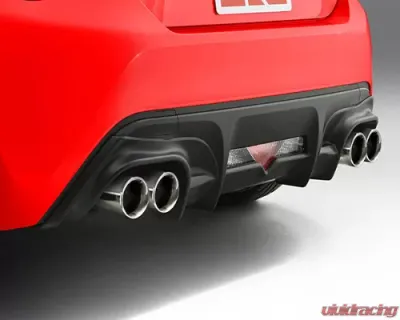 TRD Rear Muffler Garnish MC Toyota GT86 2018+ - TRD-MS313-18003