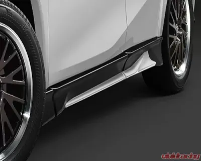 TRD Parts Un-Painted PPE Side Skirts Lexus UX300e | UX250h 2019+ - TRD-MS341-76005-NP