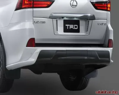 TRD Rear Bumper Spoiler Non Painted Lexus LX570 2008+ - TRD-MS343-60002-NP
