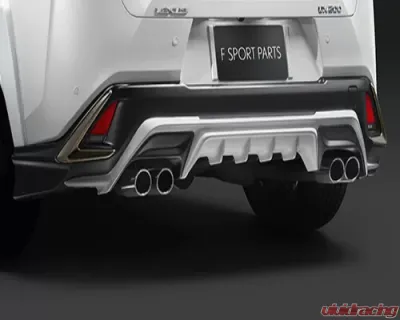 TRD Rear Diffuser Non Painted Lexus UX250h F Sports 2019+ - TRD-MS343-76005-NP
