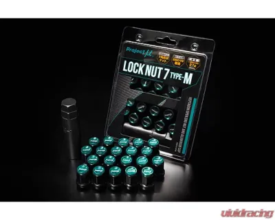 Project Mu Super Lock 7 Lock Nut M12 x 1.5 Toyota/Lexus/Scion(not FRS)/Honda/Acura/Mazda/Mitsubishi - PLN7P150B