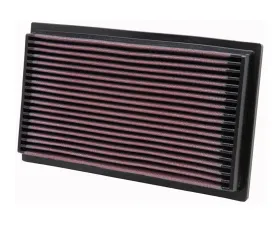 K&N Replacement Air Filter for BMW 318i 1991-1994, 325i 1987-1991, 750iL 1988-1994, Cotton Gauze Panel