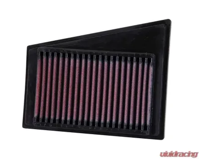 K&N Replacement Air Filter for Renault Laguna, Clio, Espace, Kangoo, Megane, Scenic, Trafic, Opel Vivaro - Washable Cotton Gauze, High-Flow Panel Filter - 33-2194