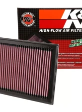 K&N Replacement Air Filter 33-2409 for Infiniti Q50, Q60, Q70, FX35, FX50, Nissan Juke, Rogue                                     - 33-2409 - Image 2