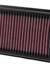 K&N Replacement Air Filter for Toyota Prius, Corolla, and Prius Prime - Panel, Washable, High-Flow                                     - 33-2485 - Image 4