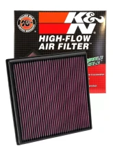 K&N Replacement Air Filter for Buick Verano 2012-2017, Cascada 2017, Cotton Gauze Panel                                     - 33-2966 - Image 3