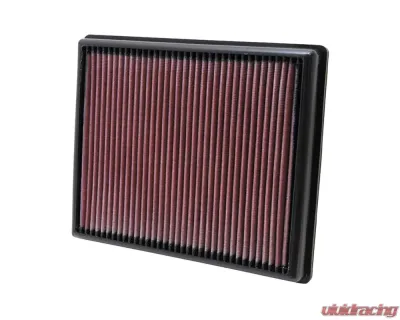 K&N Replacement Air Filter for BMW 2013-2021 M2, 335i, 435i, Washable Cotton Panel - 33-2997