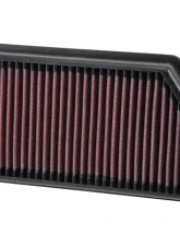 K&N Replacement Air Filter for Kia Forte5 2015-2018, Forte Koup 2014-2016, Cotton Gauze Panel                                     - 33-3008 - Image 3
