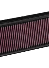 K&N Replacement Air Filter for Mitsubishi Mirage 2014-2024, 1.2L, Washable Panel Filter                                     - 33-3016 - Image 3