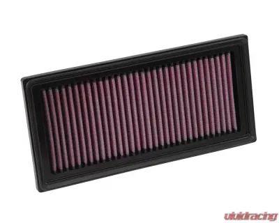 K&N Replacement Air Filter for Mitsubishi Mirage 2014-2024, 1.2L, Washable Panel Filter - 33-3016