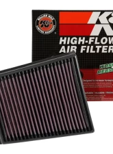 K&N Replacement Air Filter 33-3057 Panel Cotton Gauze for High Performance Vehicles                                     - 33-3057 - Image 4