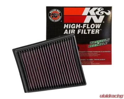 K&N Replacement Air Filter 33-3057 Panel Cotton Gauze for High Performance Vehicles - 33-3057