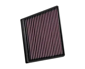 K&N Replacement Air Filter for Jaguar XE 2016-2021, F-Pace 2019-2022, XF 2019-2022, Washable Cotton Gauze Panel