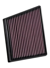 K&N Replacement Air Filter for Jaguar XE 2016-2021, F-Pace 2019-2022, XF 2019-2022, Washable Cotton Gauze Panel                                     - 33-3075 - Image 4