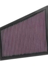 K&N Replacement Air Filter for Porsche 718 Boxster/Cayman 2017-2024, Washable Cotton Panel                                     - 33-3078 - Image 2