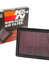 K&N Replacement Air Filter for Acura RDX 2019-2024, High-Flow Cotton Gauze Panel Filter                                     - 33-3096 - Image 4