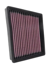 K&N Replacement Air Filter for Ford EcoSport 2018-2020, High-Flow Cotton Panel Filter                                     - 33-3117 - Image 2