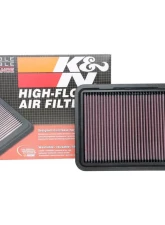 K&N Replacement Air Filter for 2020 Suzuki Swift, Washable Cotton Gauze Panel Filter                                     - 33-3130 - Image 4