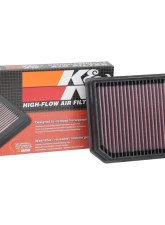 K&N Replacement Air Filter for Mercedes-Benz A220, A250, CLA250, GLA250, GLB250 2019-2022                                     - 33-3133 - Image 4