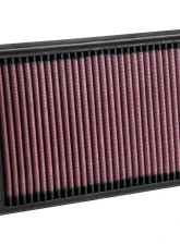 K&N Replacement Air Filter 33-3138, Panel, Cotton Gauze, 9.313" x 6.344", Washable                                     - 33-3138 - Image 4