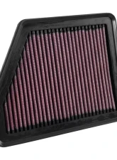 K&N Replacement Air Filter for Honda Civic 2016-2024 2.0L 4-Cyl Washable High-Flow                                     - 33-5045 - Image 2