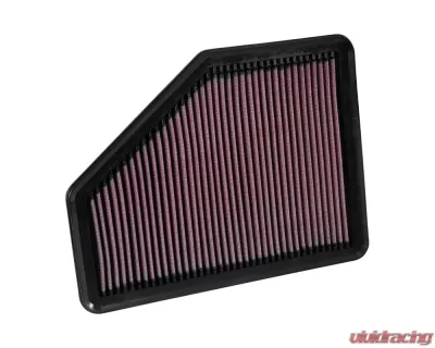 K&N Replacement Air Filter for Chevrolet Volt 2016-2019 1.5L 4-Cyl, Washable Cotton Panel - 33-5051