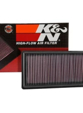 K&N Replacement Air Filter for Cadillac CT6 2016-2020 2.0L 4-Cyl Washable Panel Filter                                     - 33-5052 - Image 4